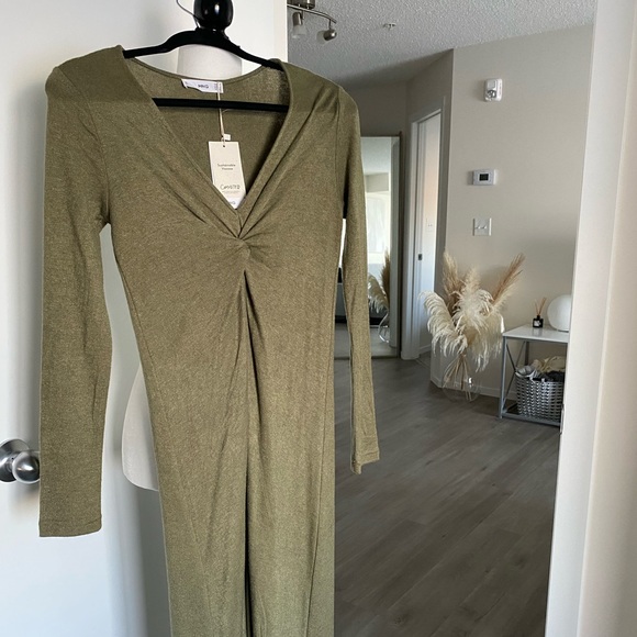 MANGO MIDI sweater dress - Picture 2 of 4